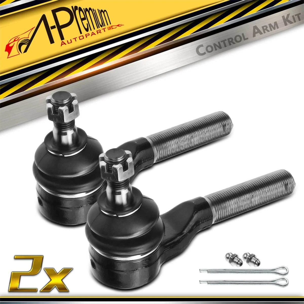 2X Front Inner Tie Rod End for Chevy Blazer S10 (1995–1998)