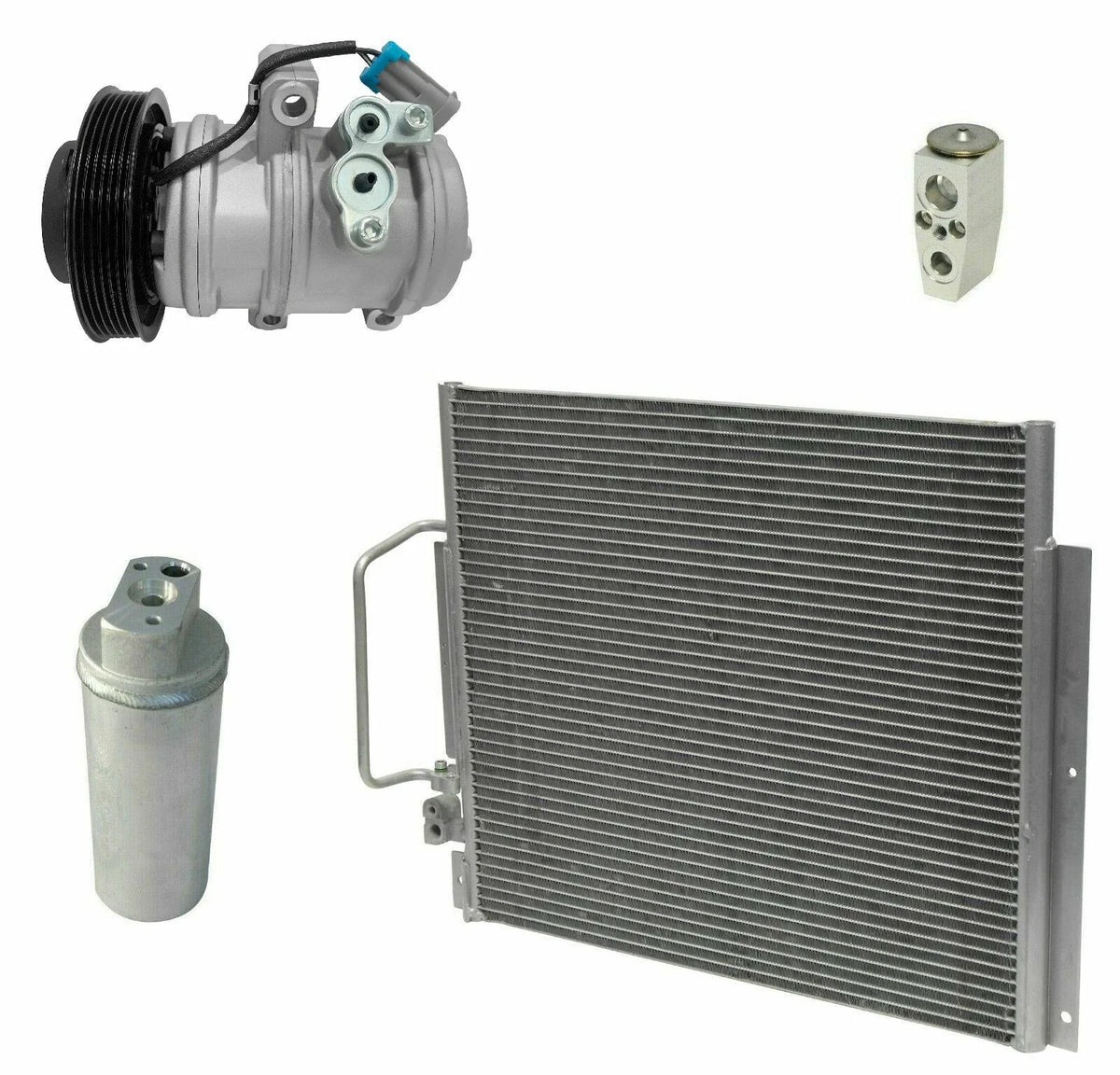 AC Compressor Kit with Condenser for Chevrolet Colorado 3.6L (2014–2014)