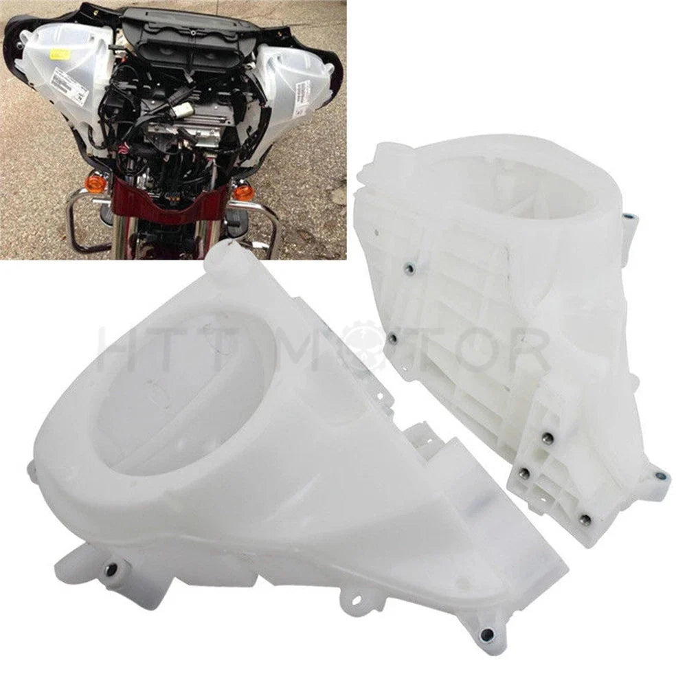 Unpainted Inner Fairing Speaker Covers for Harley Electra Glide 2014-2018