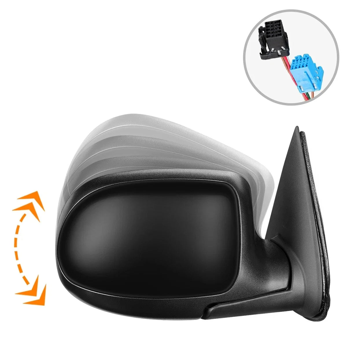Side View Door Mirror - Powered & Heated for GMC Sierra/Silverado 1999-2002