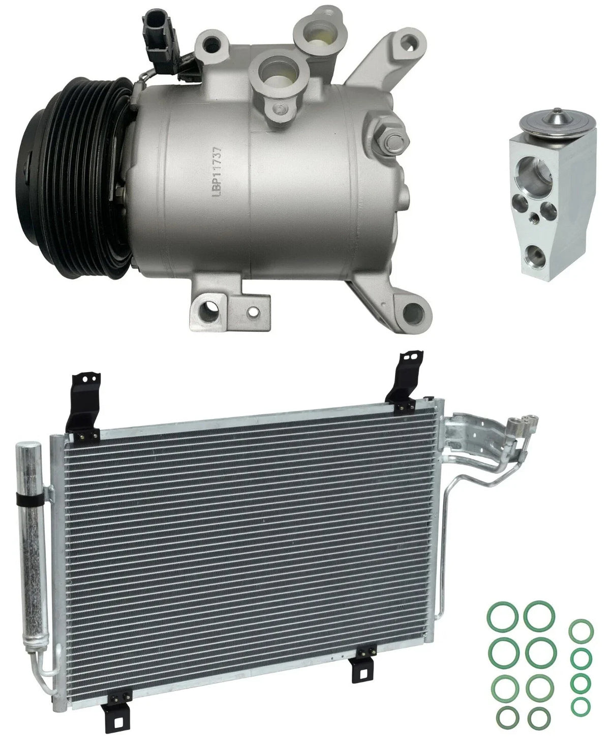 AC Compressor Kit With Condenser for Mazda CX-5 2.5L (2020–2024)
