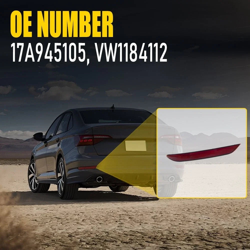 Rear Left Reflector Light for VW Jetta (2019–2021)