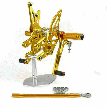 Gold T9 Rearset for 2006-2007 Kawasaki ZX10R
