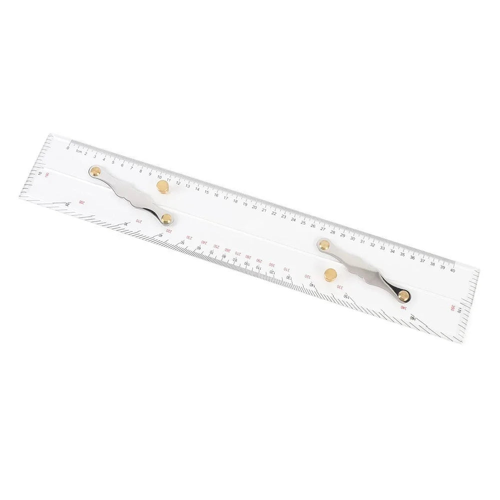 Acrylic 450mm Parallel Ruler for Marine Navigation