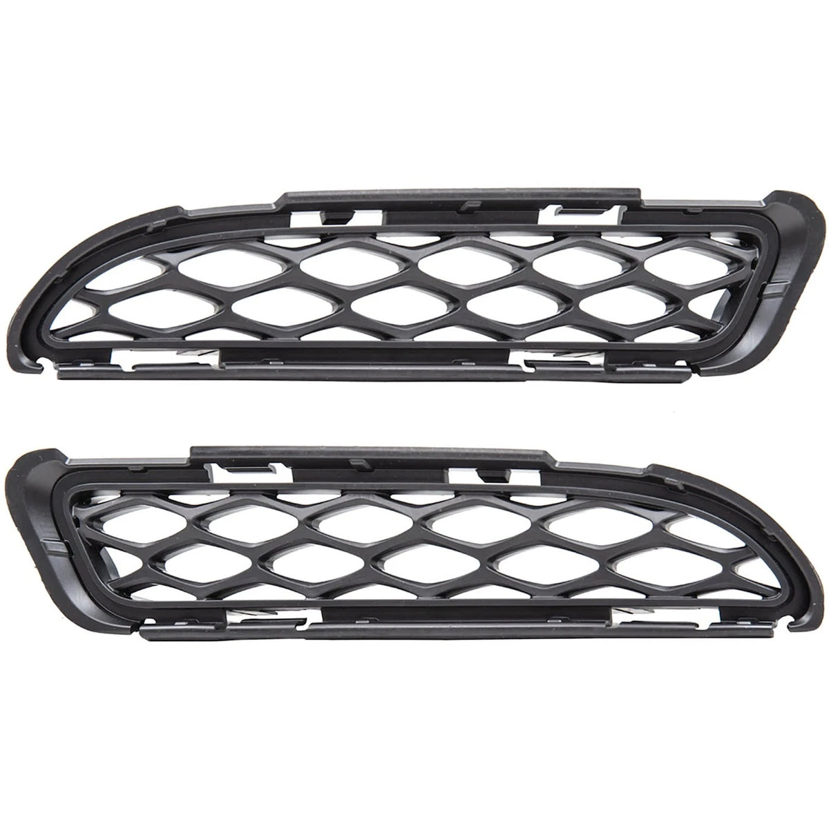 Set of 2 Bumper Face Bar Grilles for Driver & Passenger Side