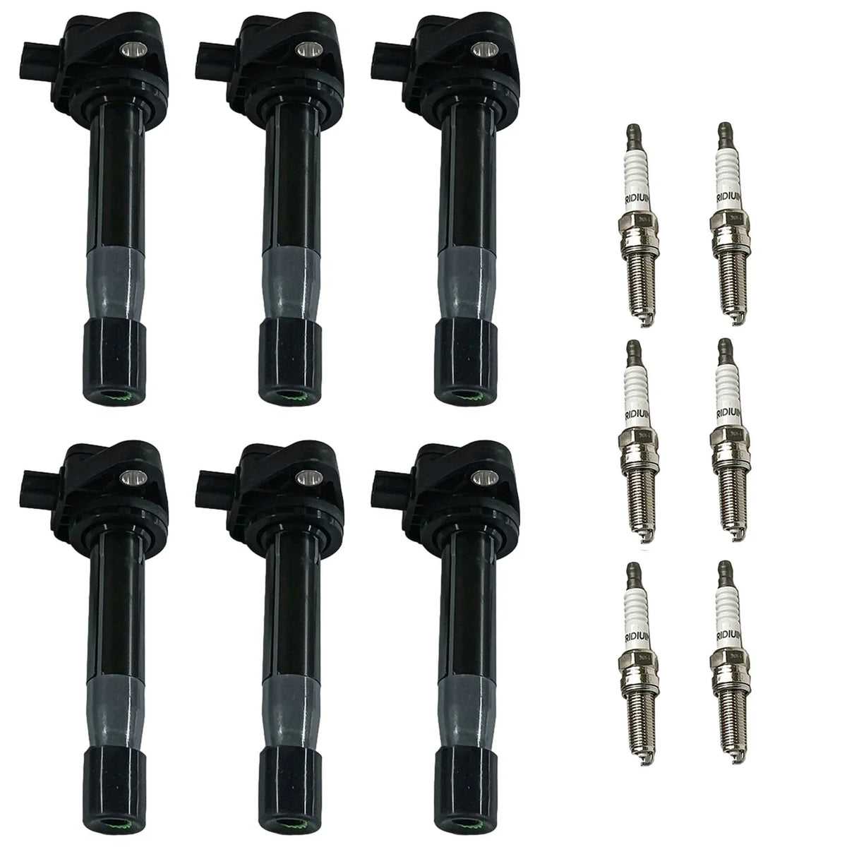 6X Ignition Coil & Spark Plug for Honda Odyssey (2008–2017) UF603 UF624