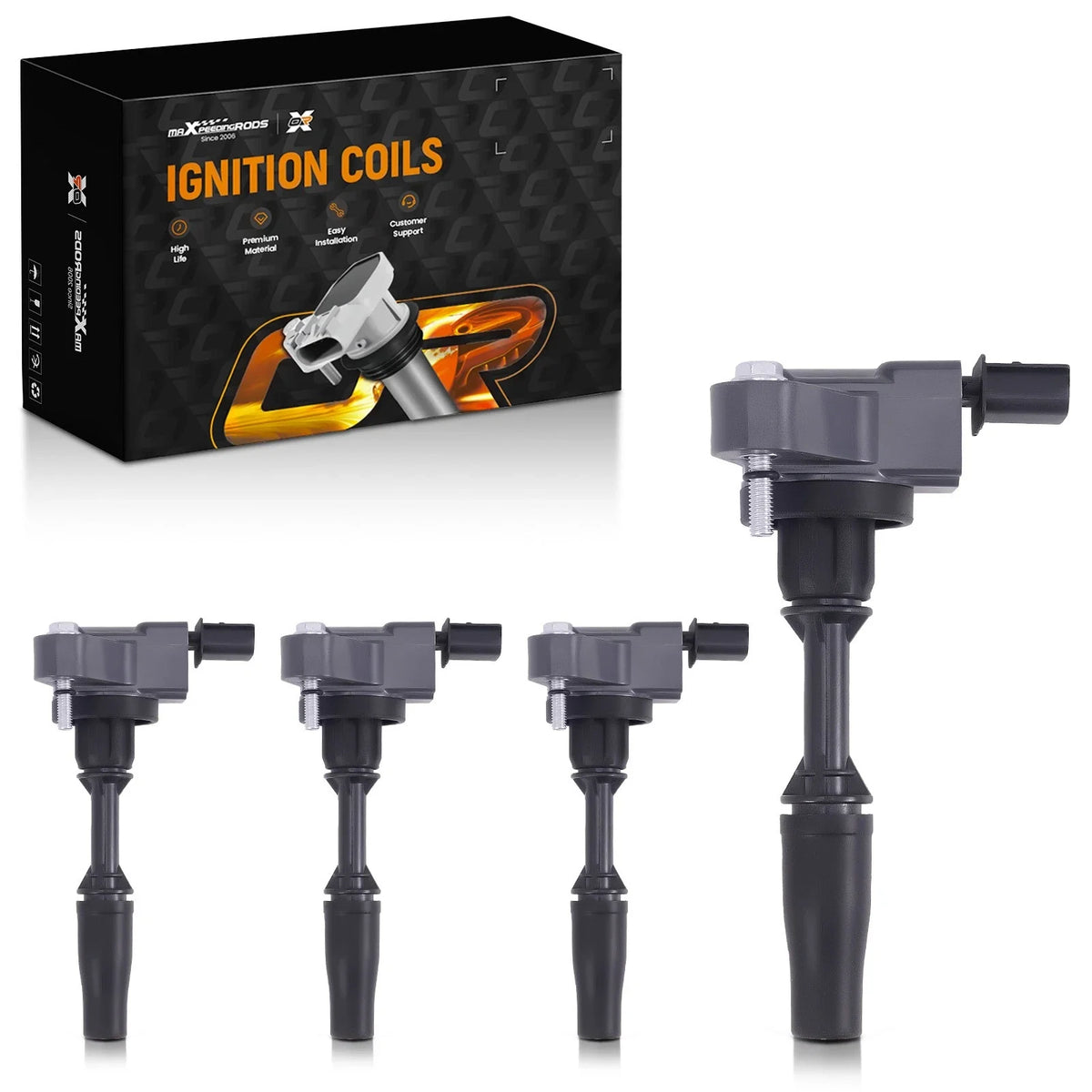 Set of 4 Ignition Coil Packs 12652405 for Buick LaCrosse (2018–2019)