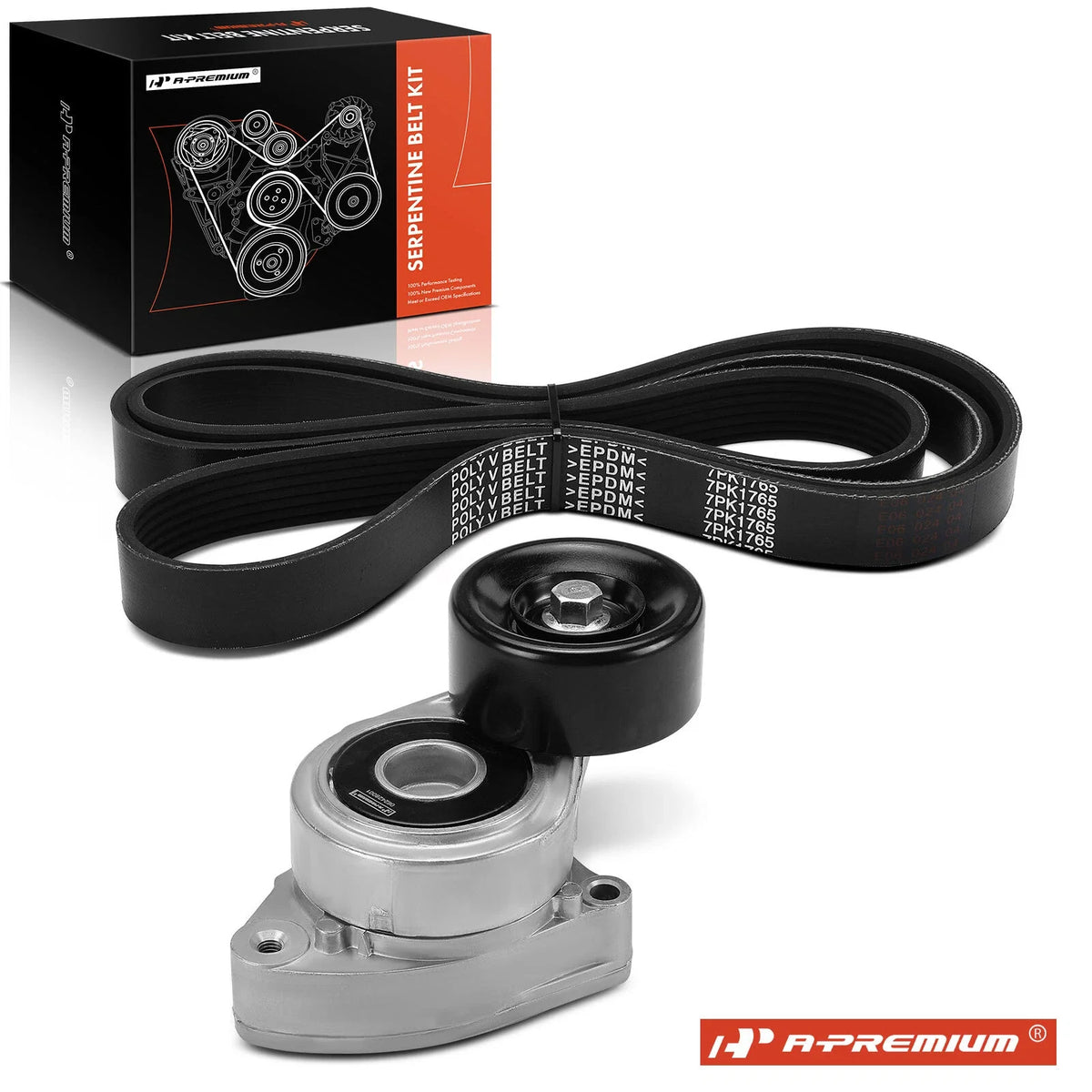 2X Serpentine Belt Drive Component Kit for Honda Element (2003–2011)