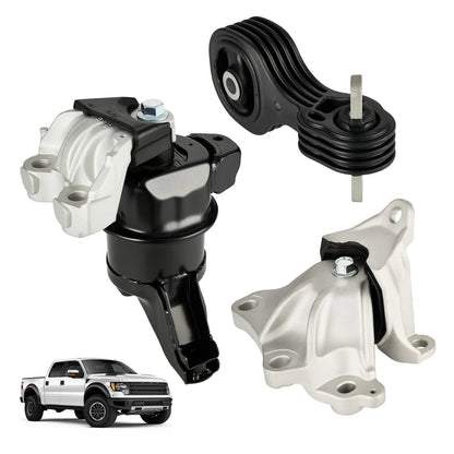 3-Piece Engine & Transmission Mounts for Honda Civic 1.8L 2012-2013