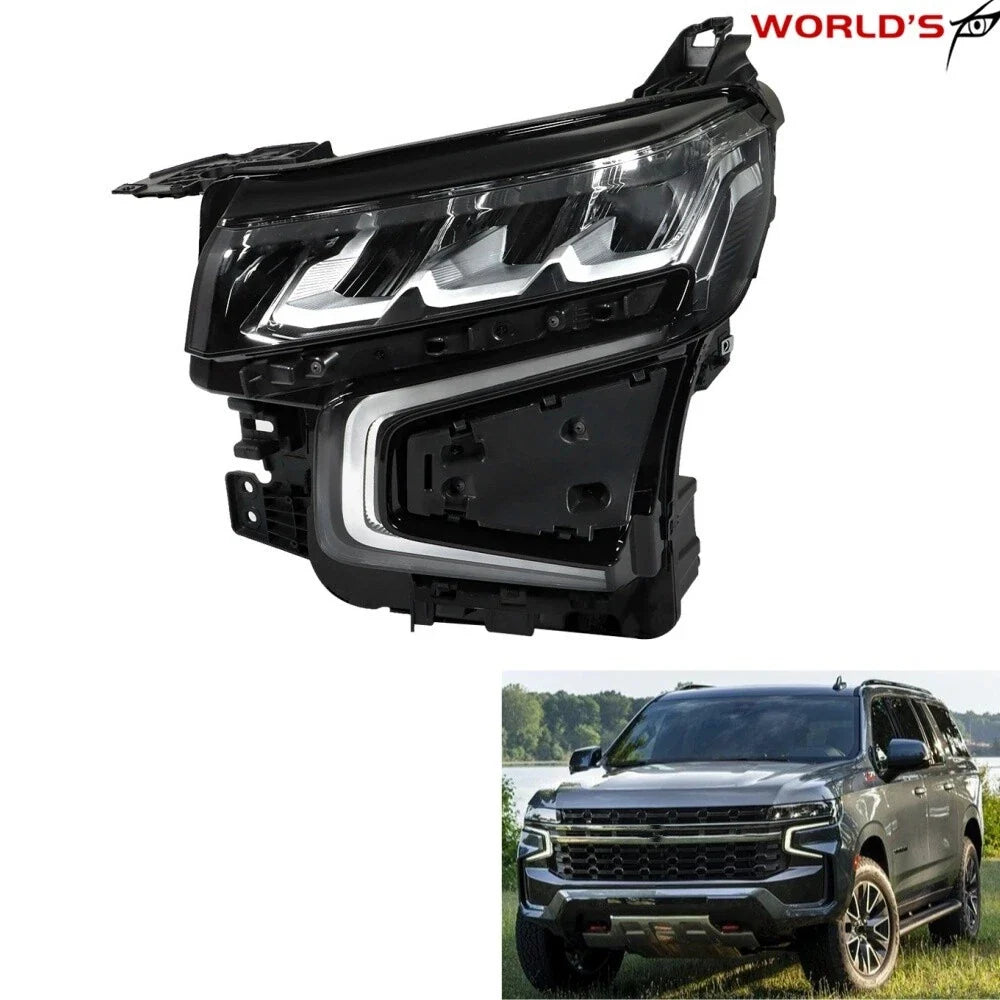 Full LED Driver Headlight for Chevy Tahoe/Suburban (2021–2023) Left Side
