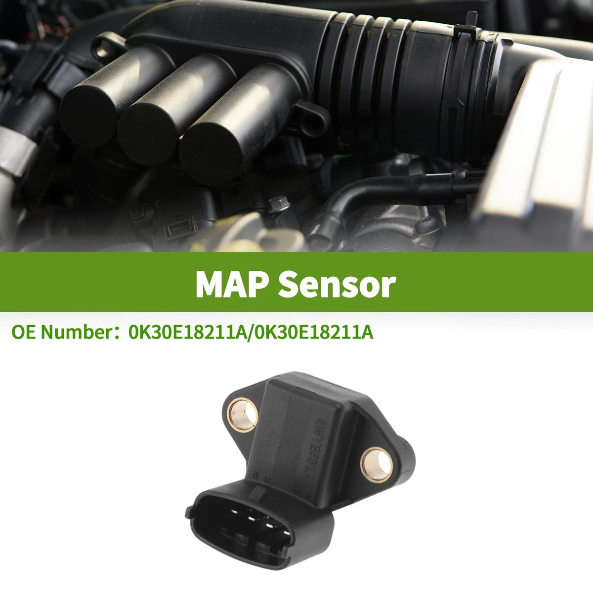 MAP Sensor No. 0K30E18211A for Kia Carens I (2002–2006)