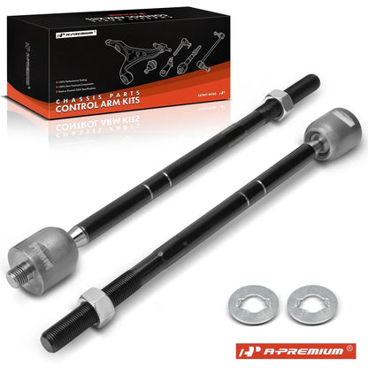 2X Front Inner Tie Rod End for Ford Contour Mercury Mystique (1995–2000)