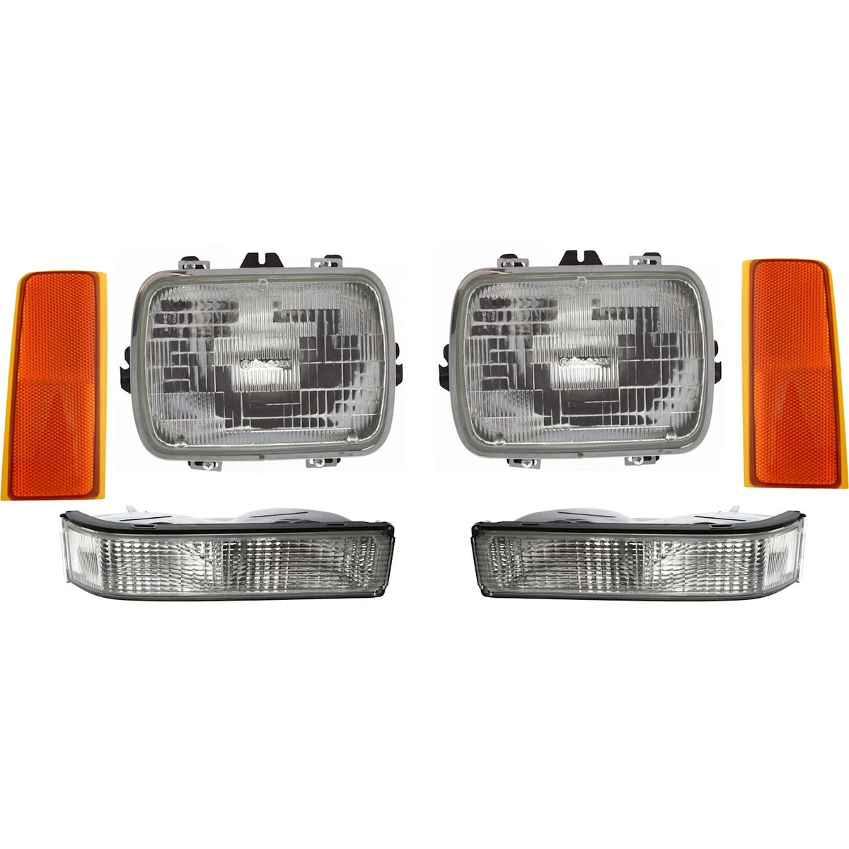 Headlight Kit for Chevrolet K1500 Suburban C2500 C3500 (1992–1999)