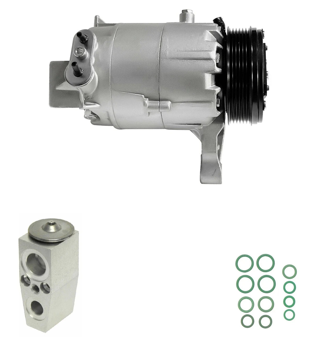 A/C Compressor Kit Replacement for Chevrolet Impala V6 2008–2013