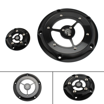 Side Stator Engine Cover Protector for Harley Road King Fat Glide (2007–2016)