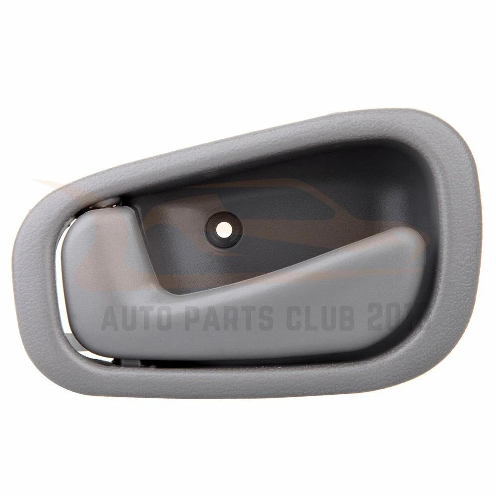 Gray Left Inner Door Handle for Toyota Corolla & Prizm (1998-2002)