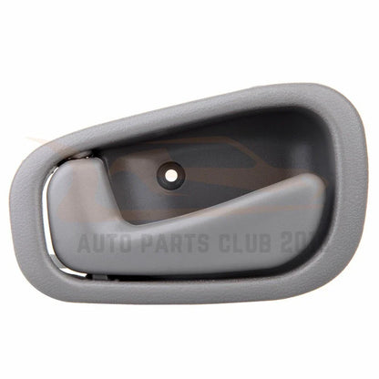 Gray Left Inner Door Handle for Toyota Corolla & Prizm (1998-2002)