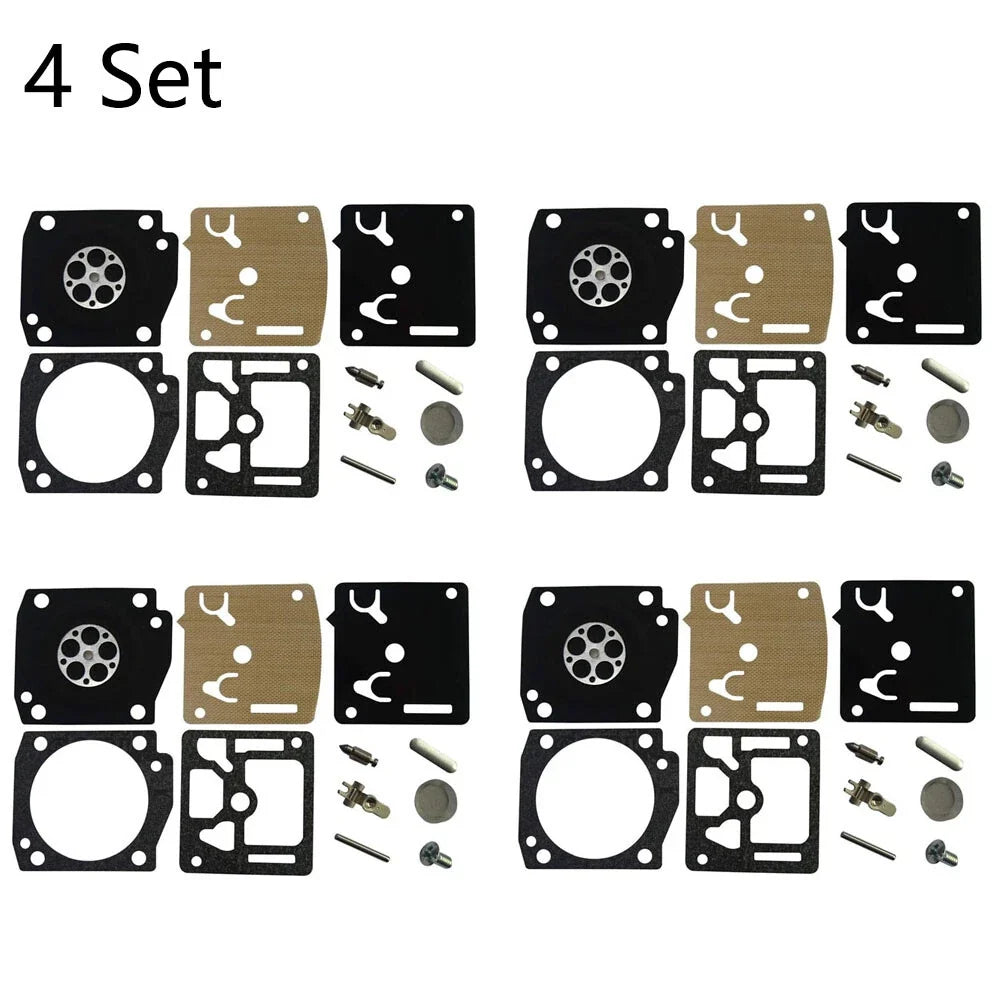 Set of 4 Carburetor Gasket Kits for Dolmar PS630 PS6400 PS7300 PS7900 RB-201