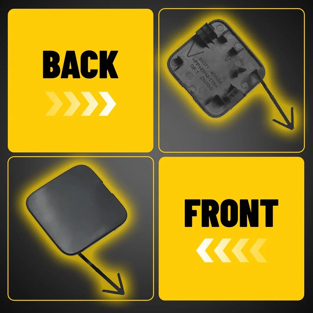 Tow Hook Cover Cap - Rear for Infiniti Q50 (2014–2018) 85071-4GA0A