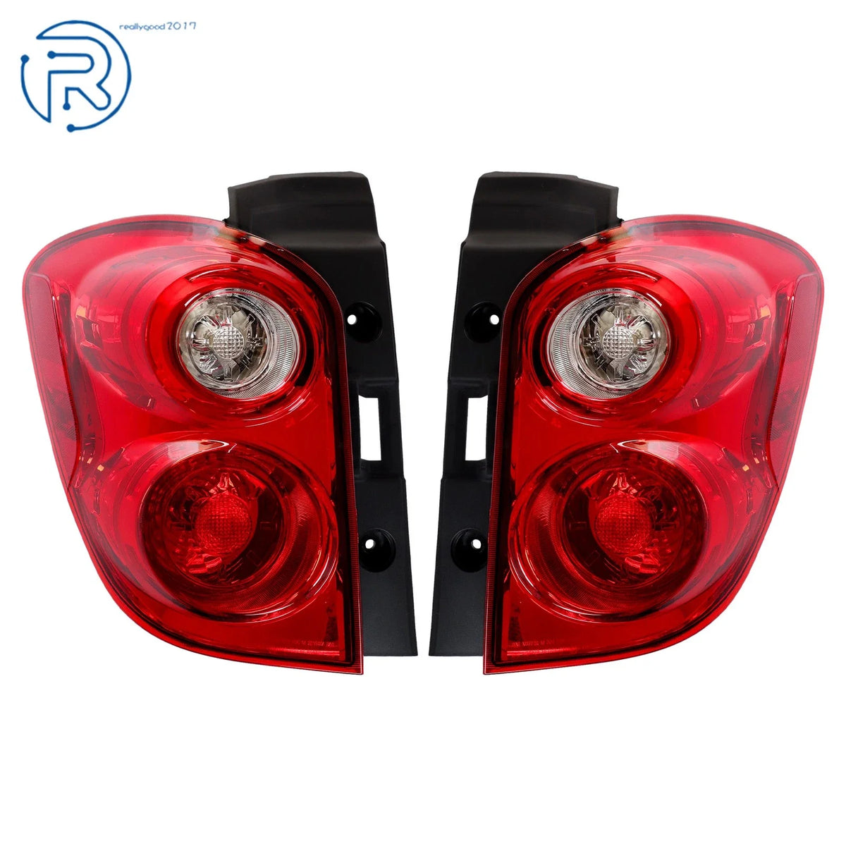 Set of 2 Tail Lights for Chevy Equinox (2010–2015) Halogen