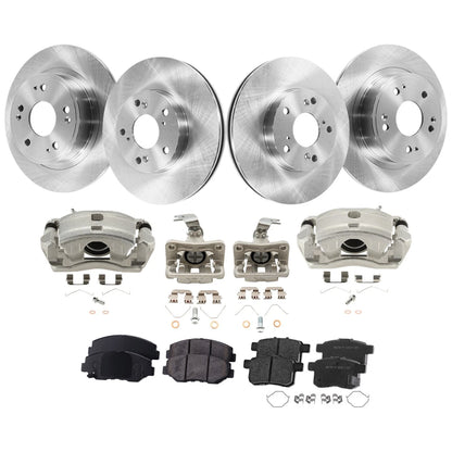 4-Wheel Brake Kit with Calipers for Honda Accord (2018–2023)