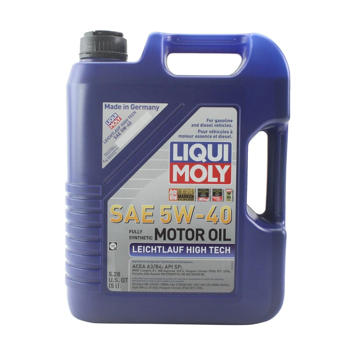 6L Liqui Moly Leichtlauf 5W-40 Oil Change Kit for Audi 1.8/2.0L (2000–2023)