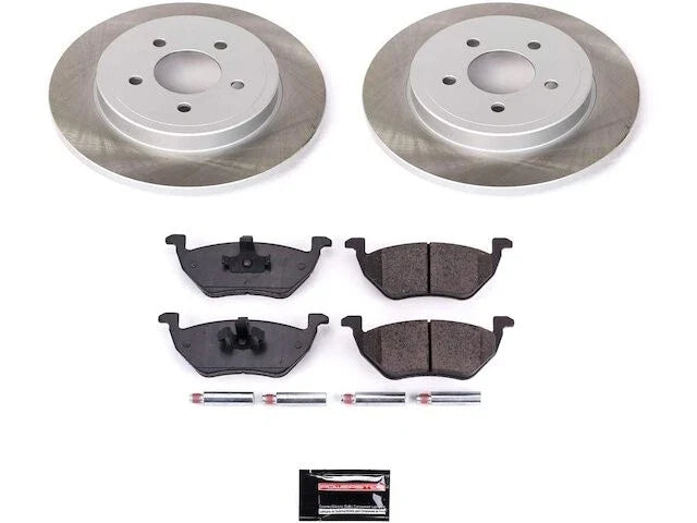 Rear Brake Pad and Rotor Kit for Mazda Tribute (2005–2006, 2008) WZ161MM