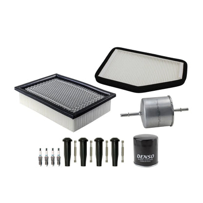 Tune Up Kit 4 Spark Plugs & Boots for Ford Escape, Tribute (2001–2008)