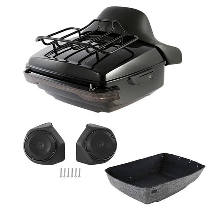 Trunk Pad Rack Light for Harley Touring Road Glide 2014-2026