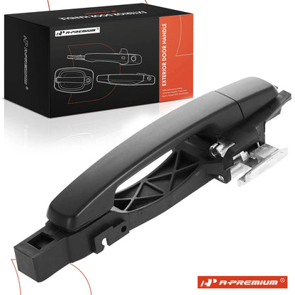 Rear Right Black Exterior Door Handle for Nissan Sentra (2007–2012)