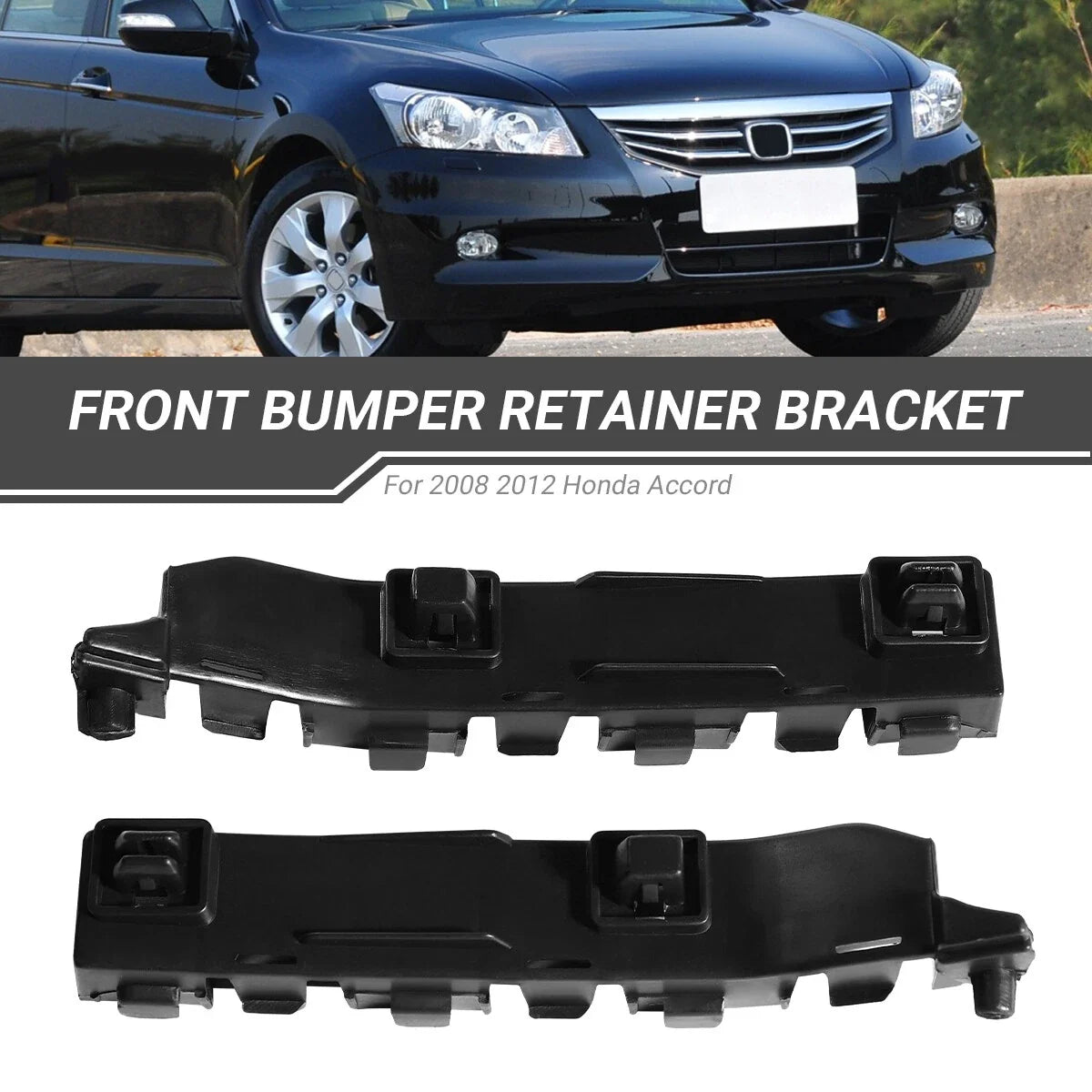 Front Support Beam Bracket Pair for Honda Accord 2008 to 2012