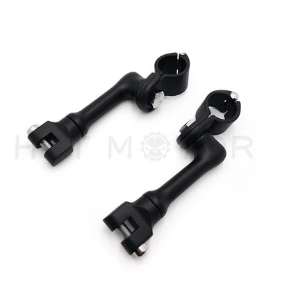 Clamp for Harley Bowleg Offset Foot Peg Mounts
