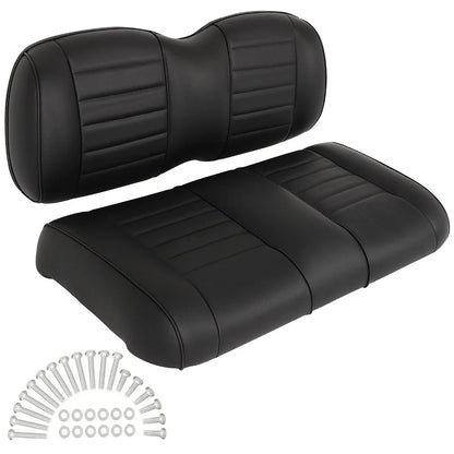 Front Cushions (Set of 2) - Black for E-Z-GO TXT (2000–2023)