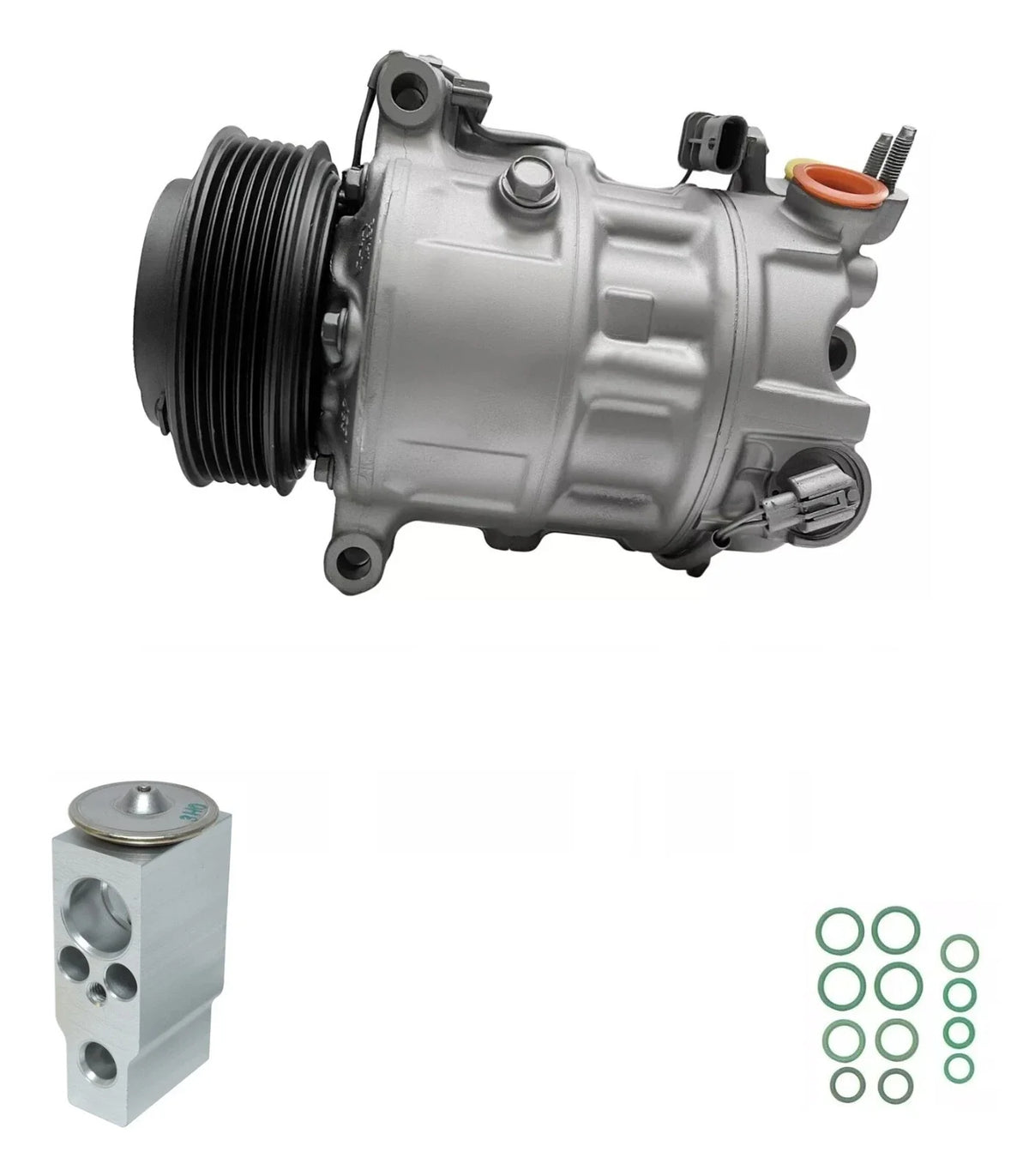 AC Compressor Kit OEM Replacement for Land Rover Range Rover 3.0L (2018–2019)