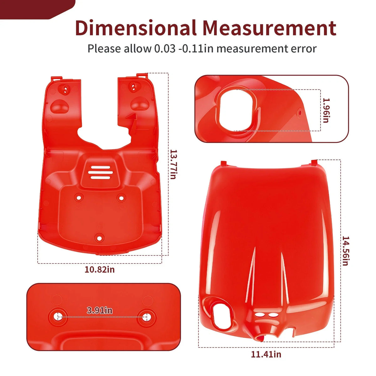 Front Cover Plate & Inner Front Cover for Honda Ruckus 50 (2003–2024)