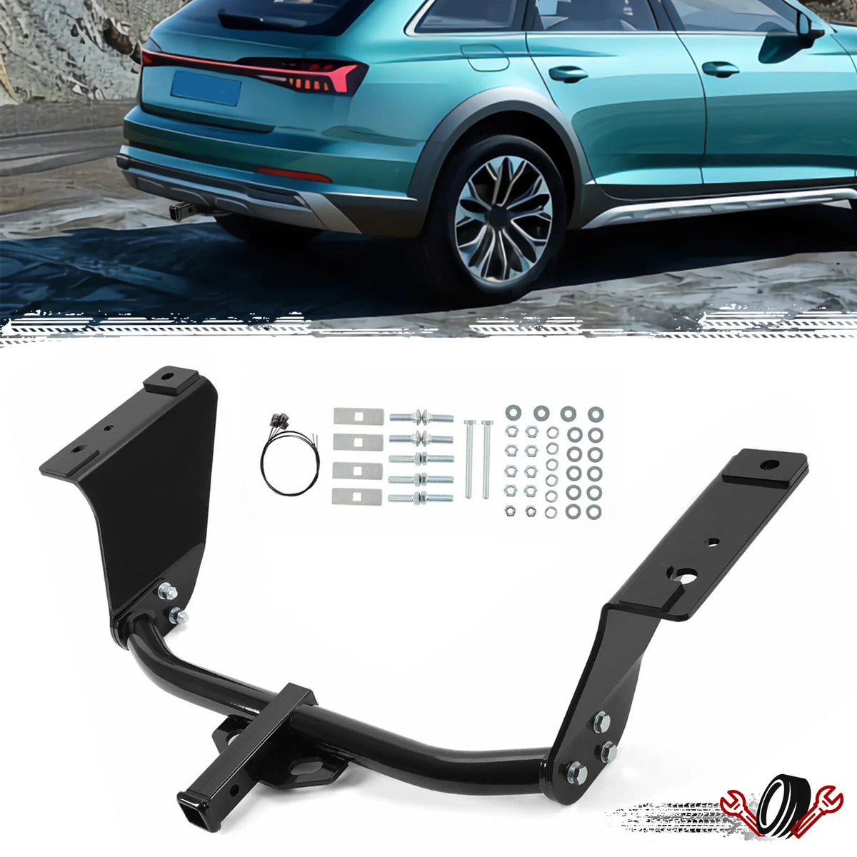 Trailer Hitch Class I for Audi allroad (2013–2016) / A4 Quattro (2009–2012)