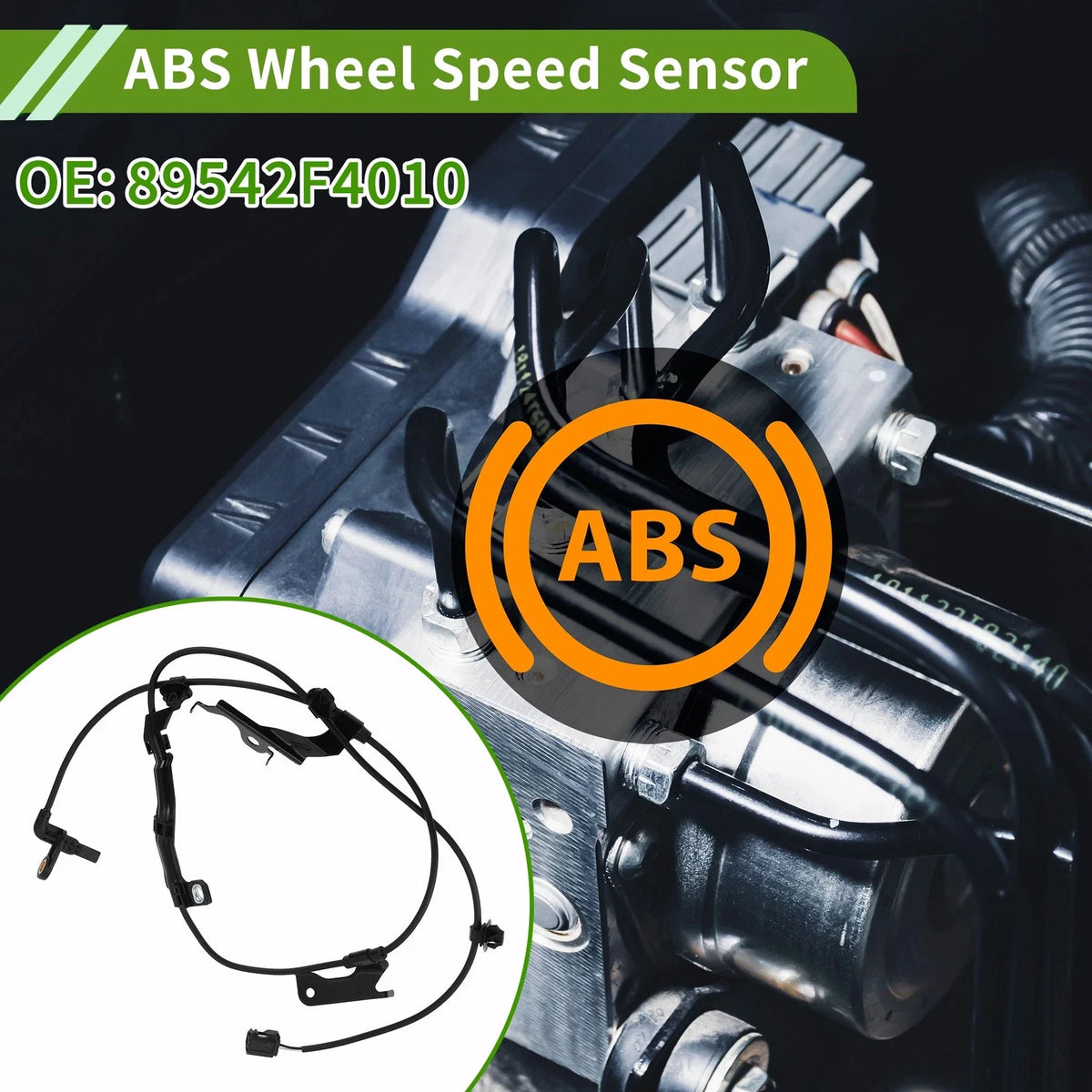 ABS Wheel Speed Sensor No. 89542F4010 for Toyota C-HR (2017–2023)