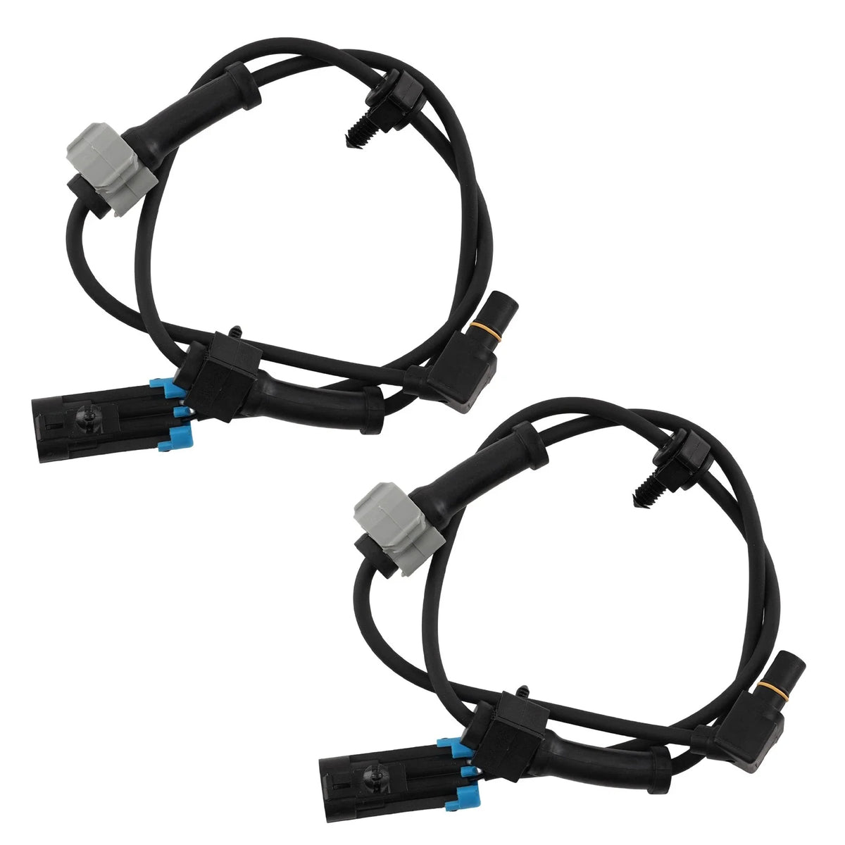 2X Front ABS Sensors for 2007 Chevy Silverado 2500 Classic 15716203