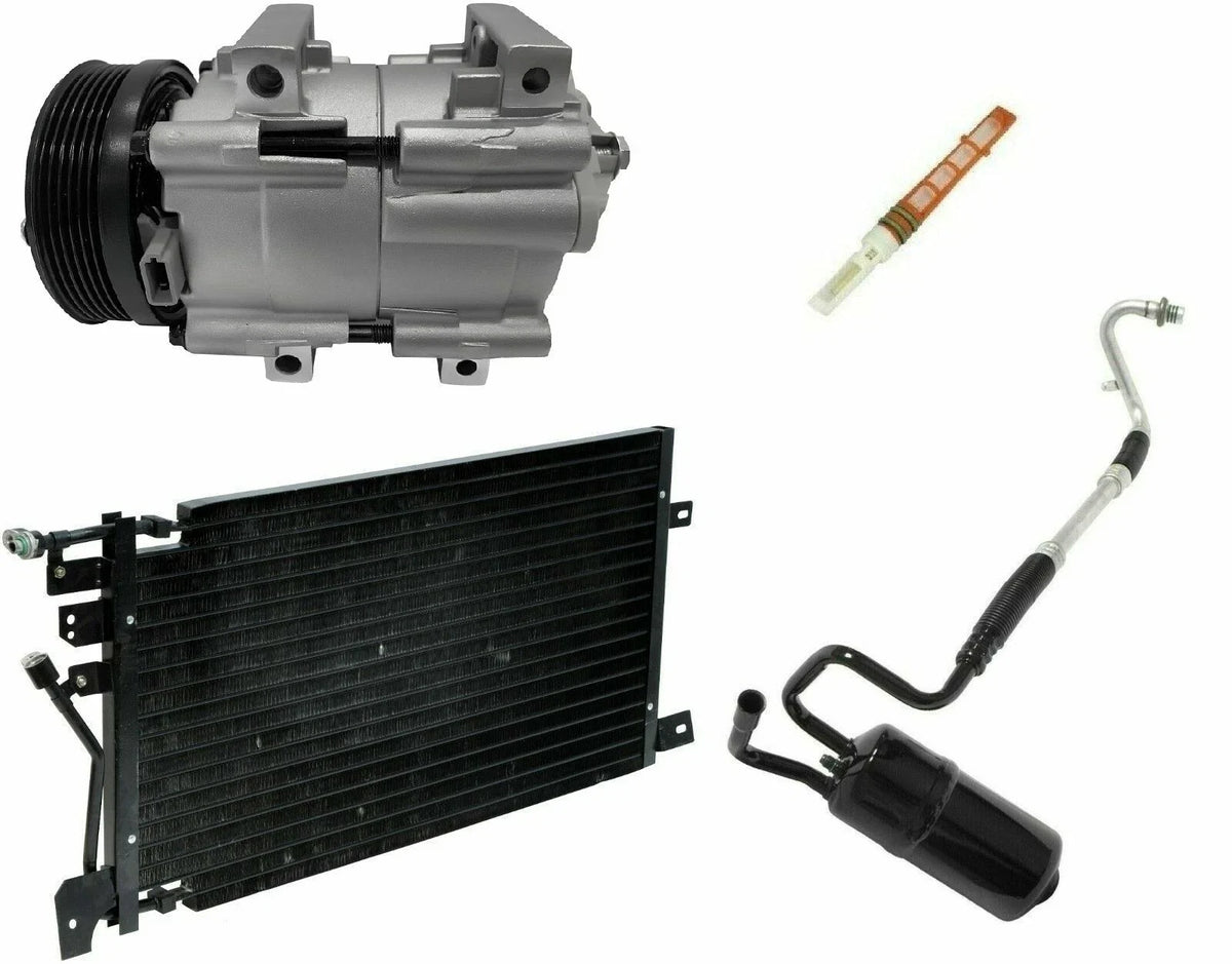 AC Compressor Kit With Condenser for Mercury Sable 3.0L (2002–2003)