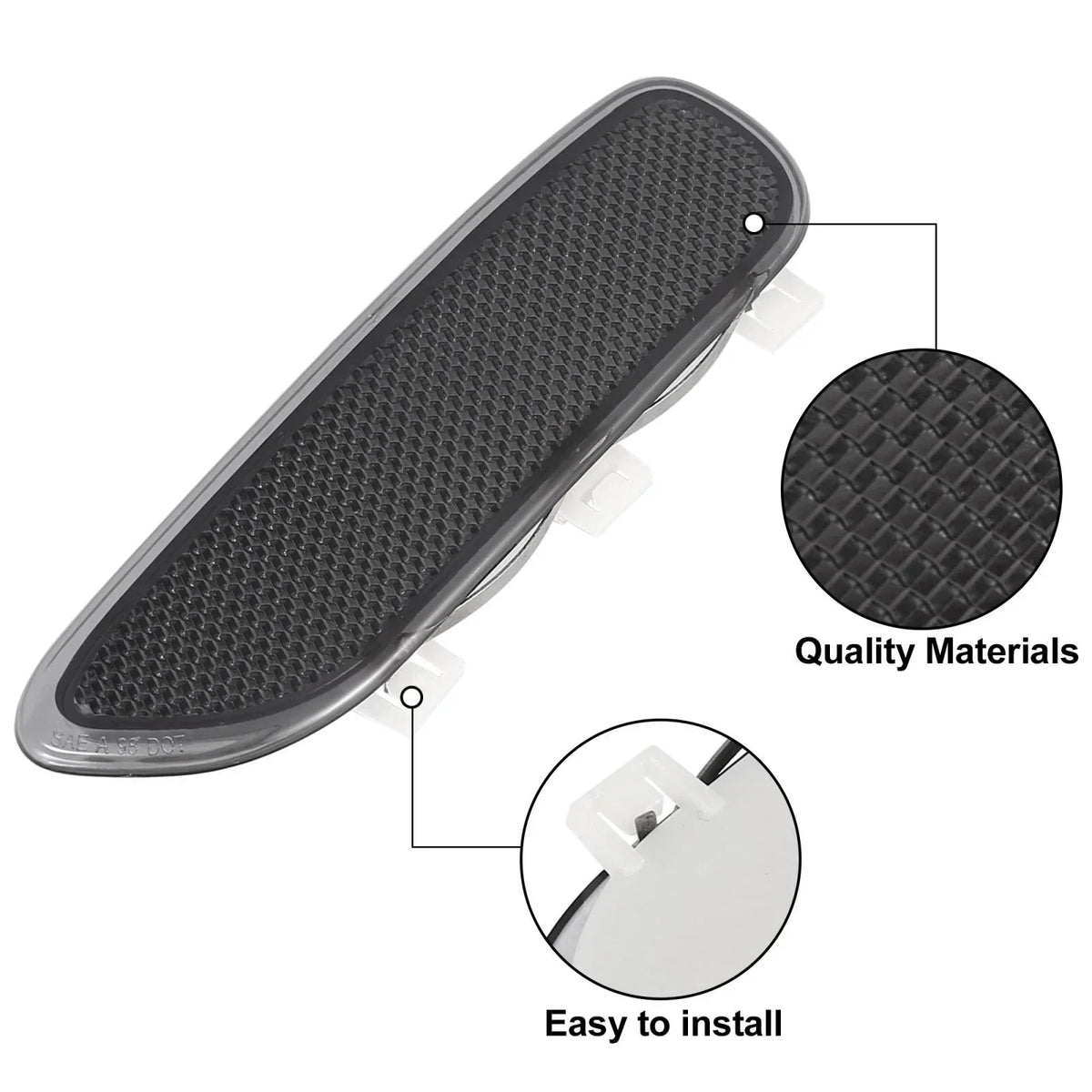 Front Reflector Bumper for BMW 325Ci E46 (1998-2006)