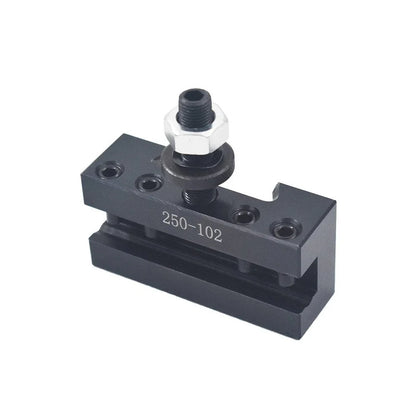 AXA 250-102 Quick Change Tool Post Boring Holder for Lathe (6-12") - 2X