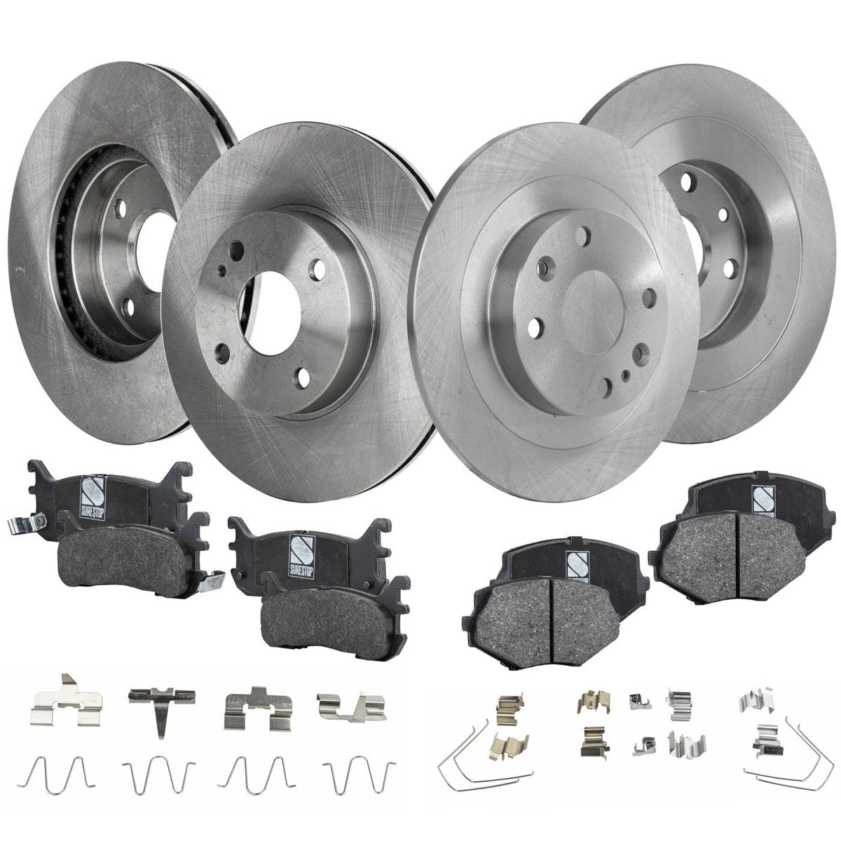 Disc and Pad Brake Kit for Mazda Miata (1994–2002)