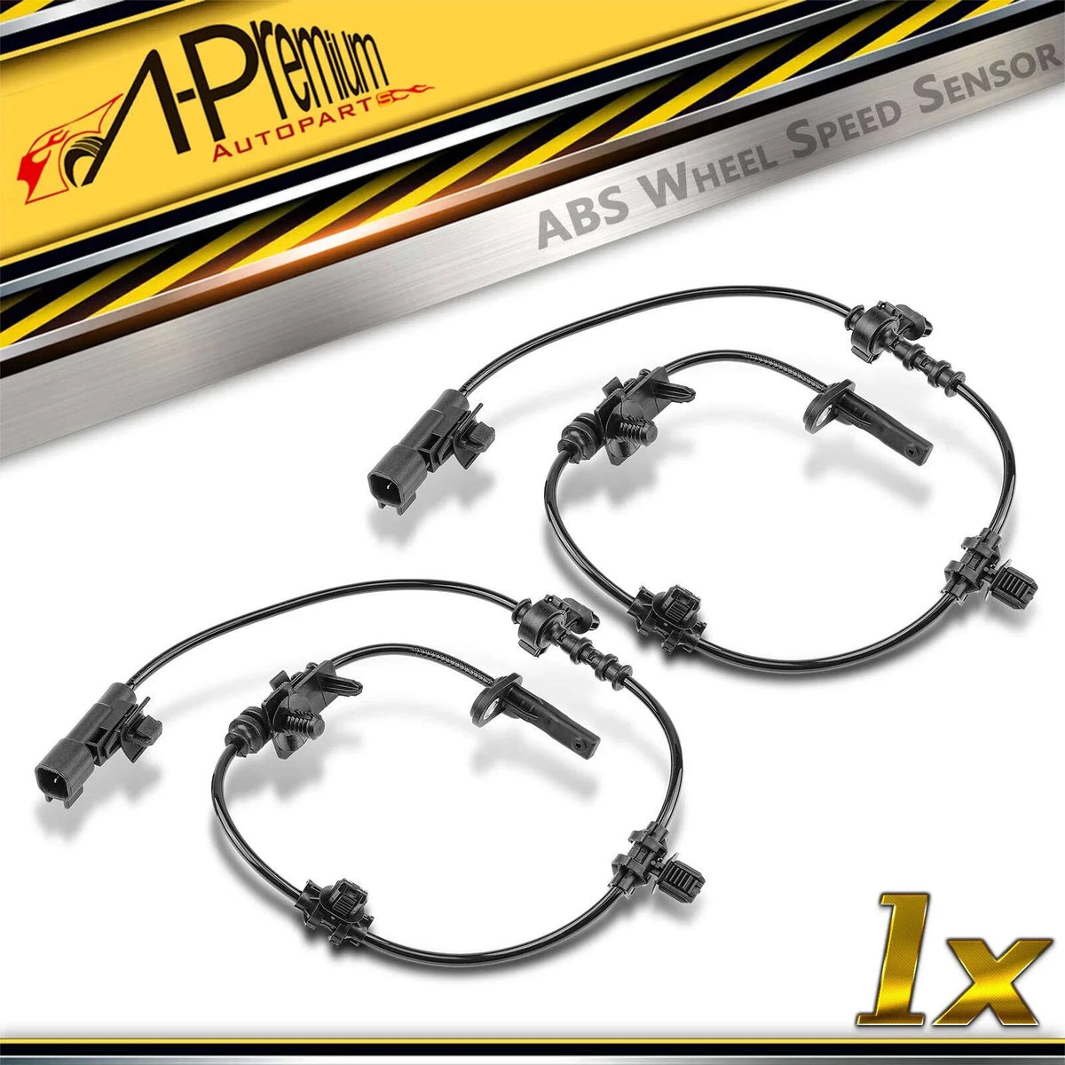 2X Rear ABS Wheel Speed Sensor for Buick LaCrosse (2017–2019)