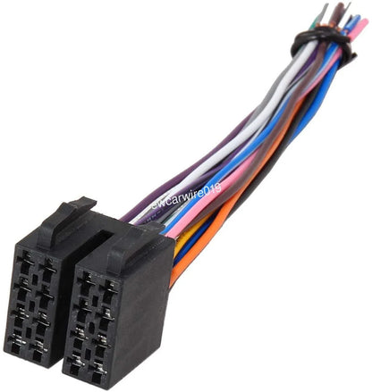 CD Player Connector ISO Wire Harness for Power Acoustic PDN/PH/PCD