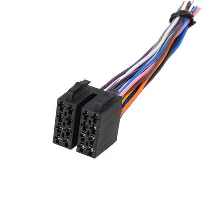 Radio ISO Wire Harness Adapters 16 Pin - Set of 2 for Peterbilt Freightliner