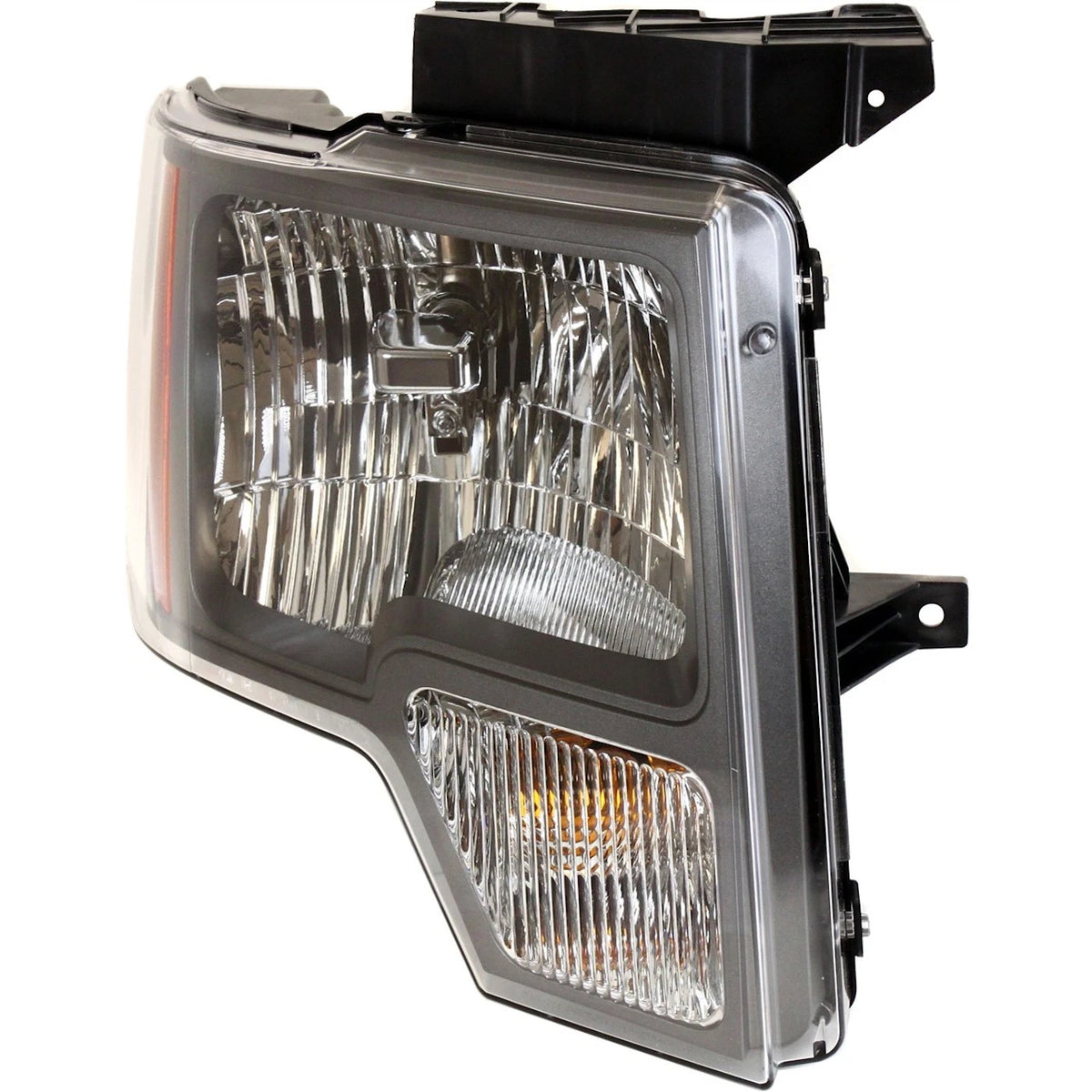 Headlight for Ford F-150 (2010) Left Gray Housing CAPA