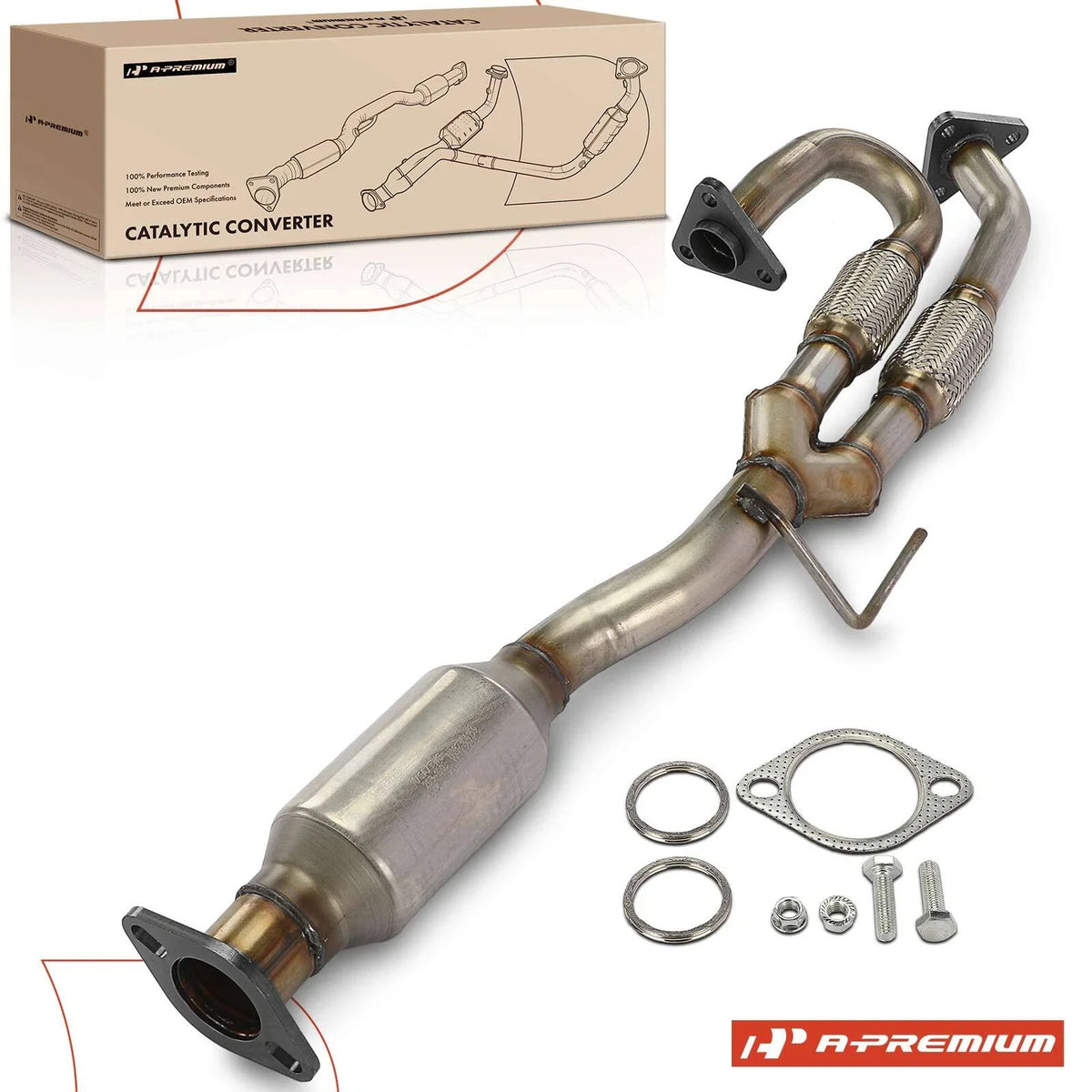 Rear Exhaust Catalytic Converter for Nissan Murano (2003–2007)
