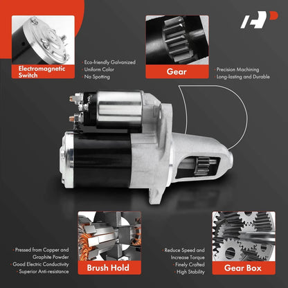 2007-2012 Nissan Sentra, Altima Starter Motor Replacement