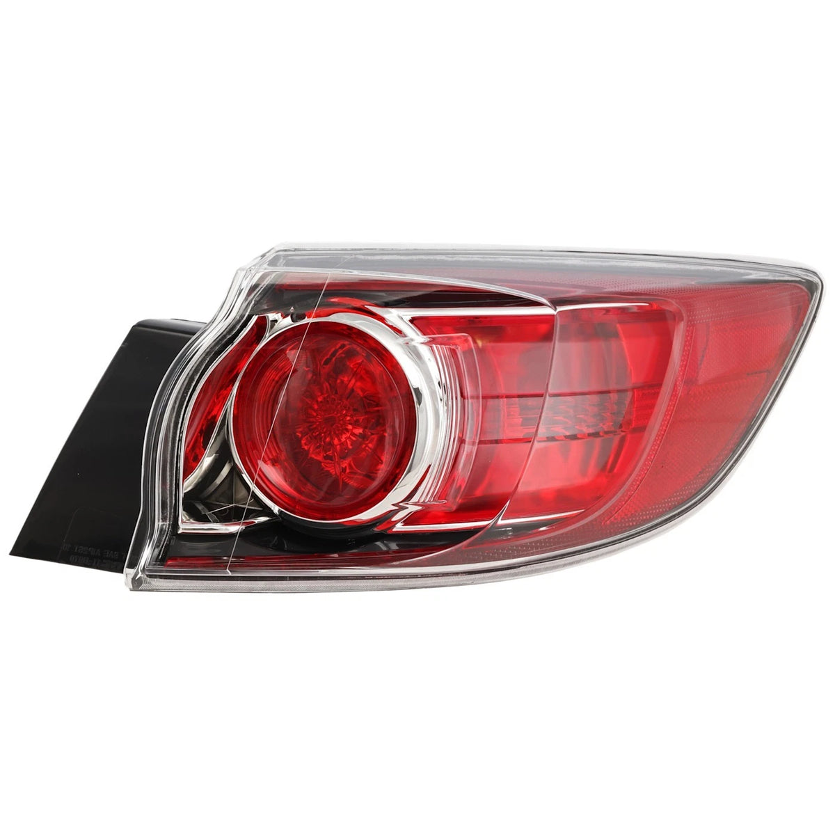 Tail Light for Mazda 3 (2010–2013) Passenger Side Outer Halogen