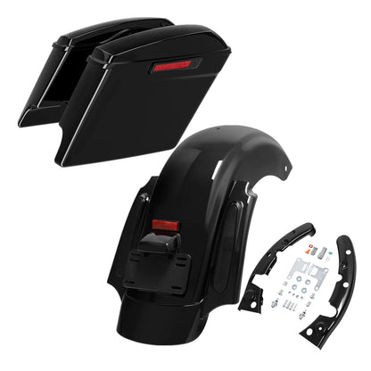 5" Hard Saddlebags with Rear Fender for Harley Street Glide (2009–2013)